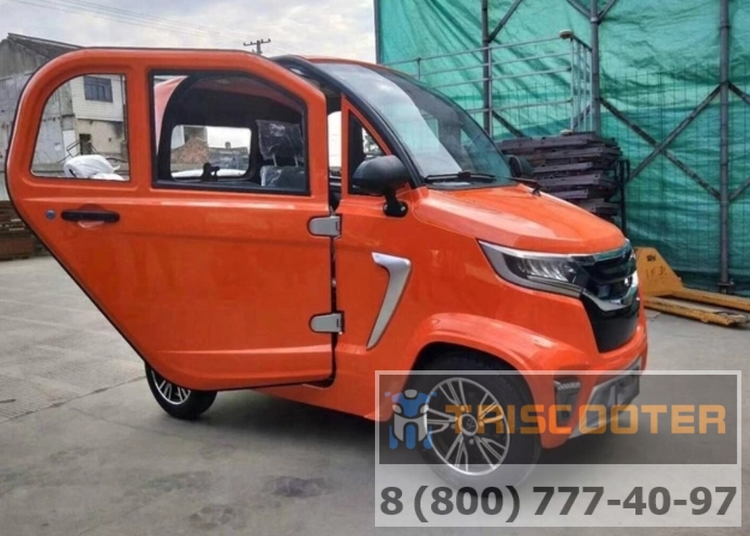 Квадроцикл электромобиль citycar Triscooter Django el ev