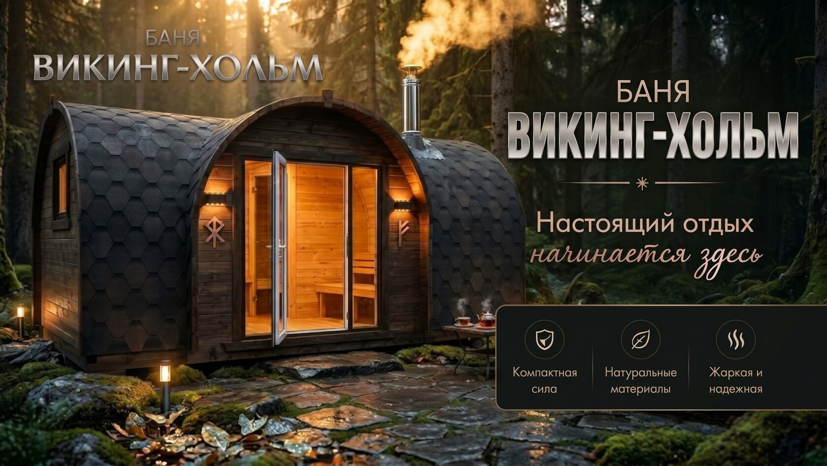 Баня «Викинг - Хольм»