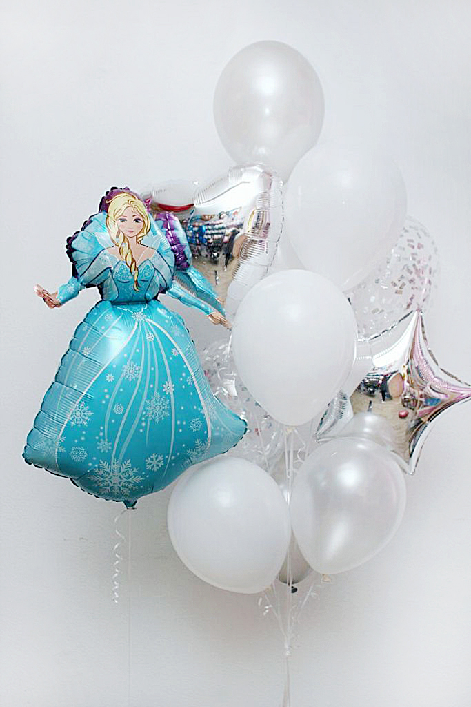 Декоративные шары с изображением принцесс - воплощение роскоши и красоты