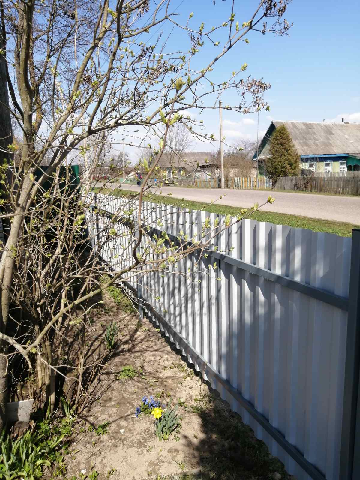 Заборы из профлиста и штакета под ключ. Витебск, Минск, Могилев