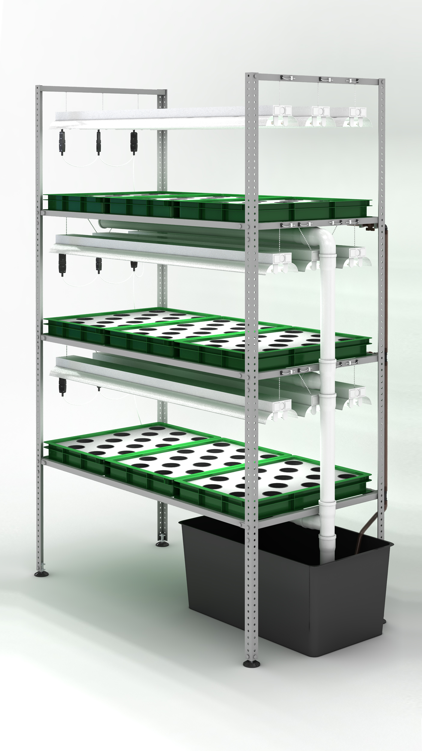 Гидропонная установка МГУ–3-3