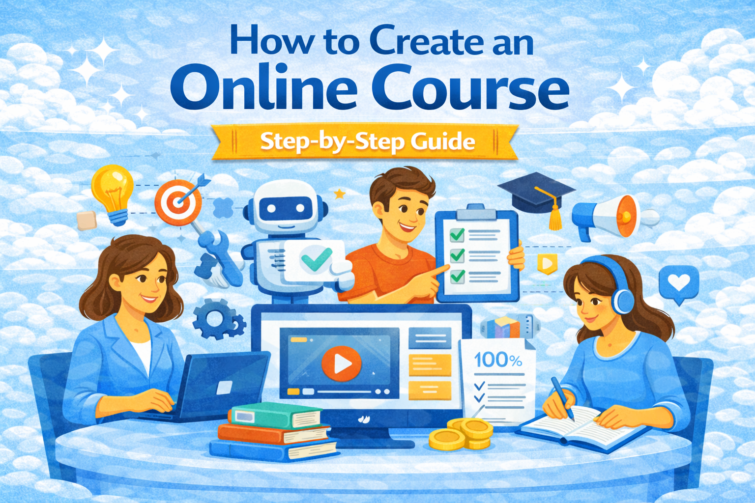 How to Create an Online Course in 2026: A Practical Step-by-Step Guide (with examples, tools, and a launch checklist)