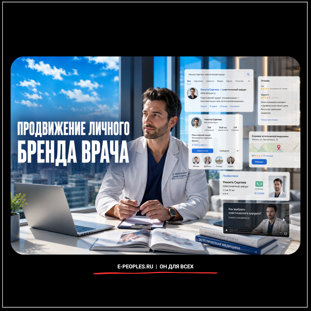 Продвижение личного бренда врача
