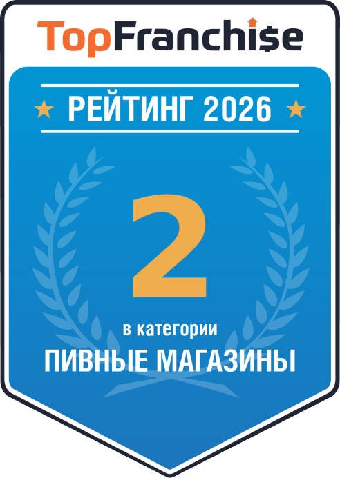 Участник рейтинга франшиз Topfranchise.ru