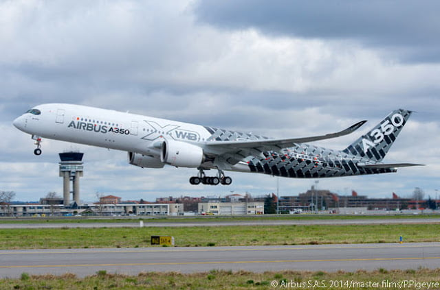 Airbus A350 — широкофюзеляжный самолёт