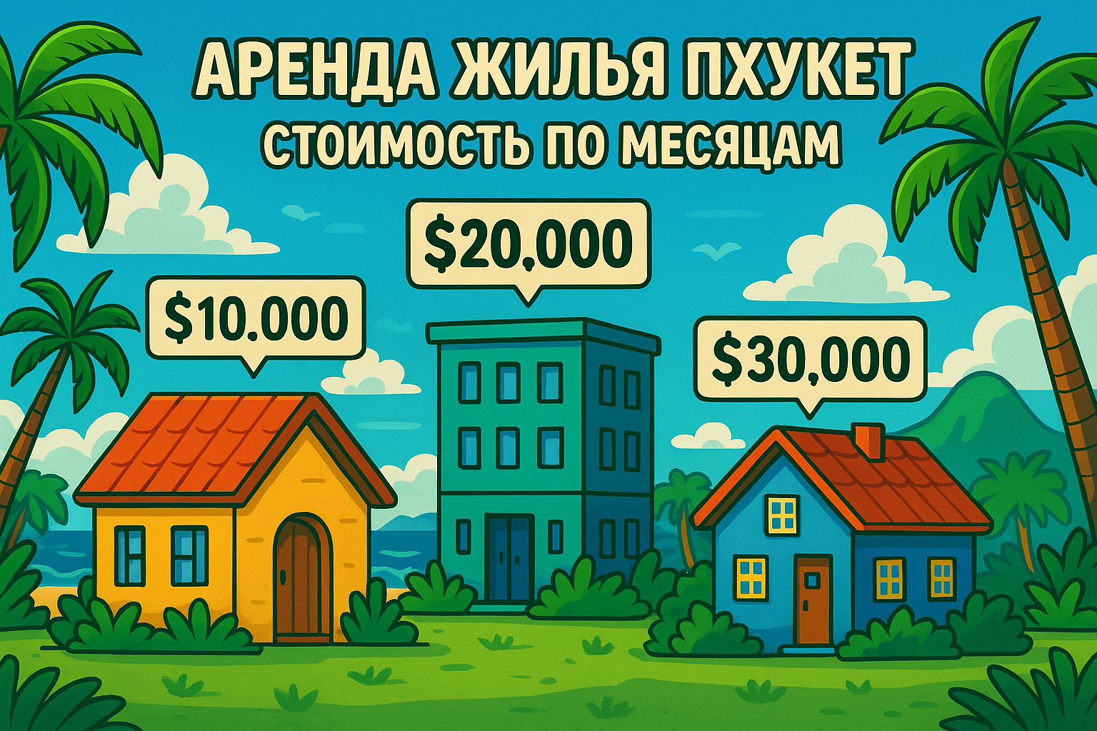 Приветствуем! Мы в Z4Realty работаем на Пхукете уже много лет, и прекрасно знаем, как меняются цены на аренду недвижимости в течение года, где искать лучшие предложения и когда бронировать, чтобы не переплатить. В этой статье — только проверенные факты, р