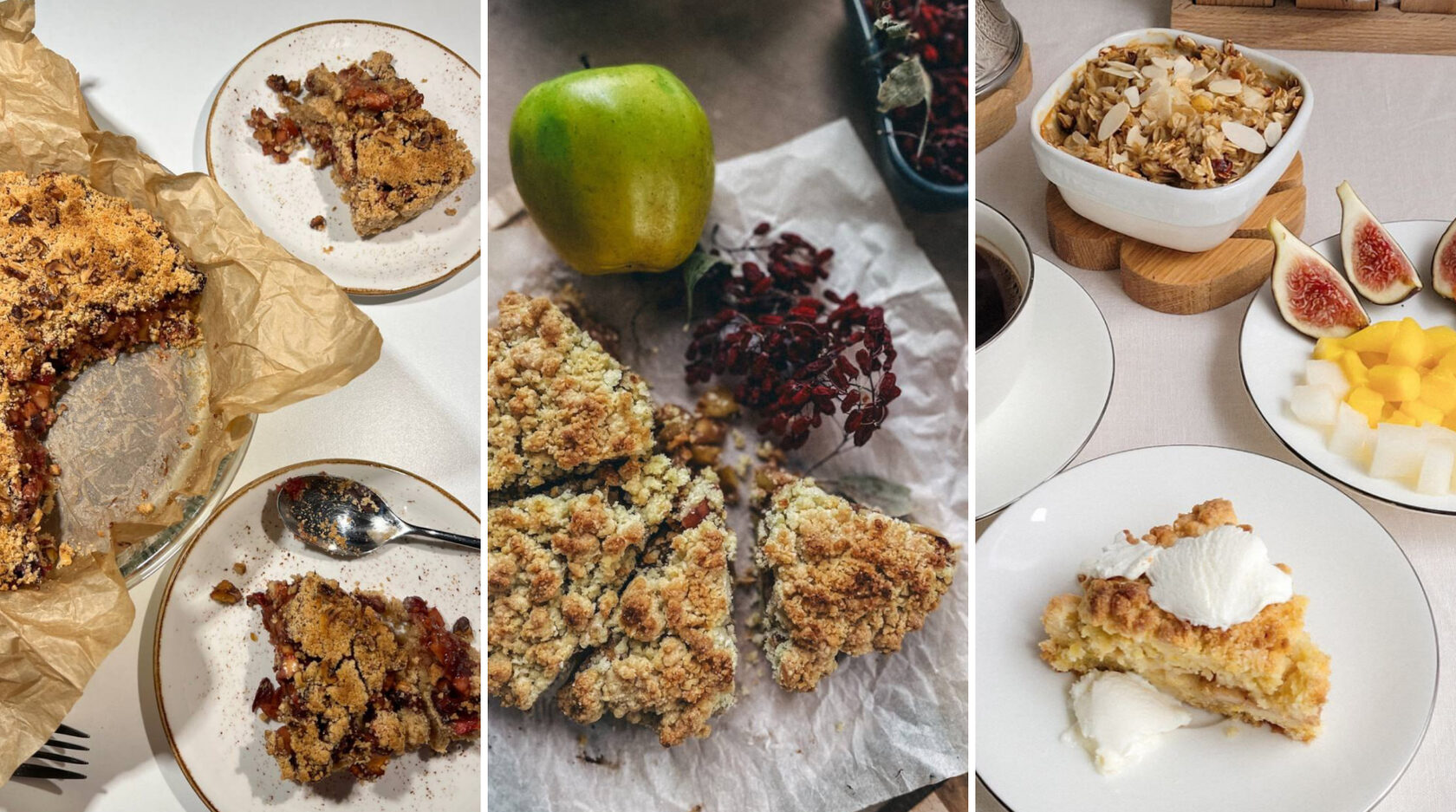 Блюдо: Итальянский насыпной пирог Сбричолата