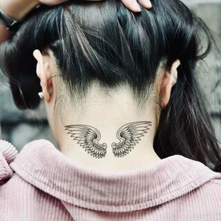 TATTOO NAPE / Back Piece/ Тату на затылке /сзади / верх спины