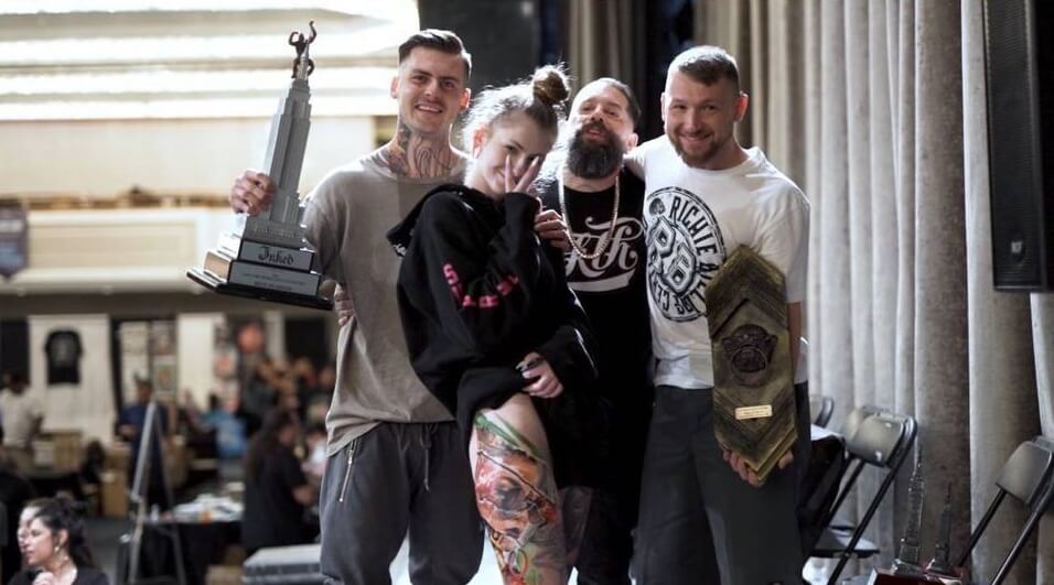 Tattoo Artist Levgen Knysh, Best of Show at the Empire State Tattoo Expo: Victory in New York