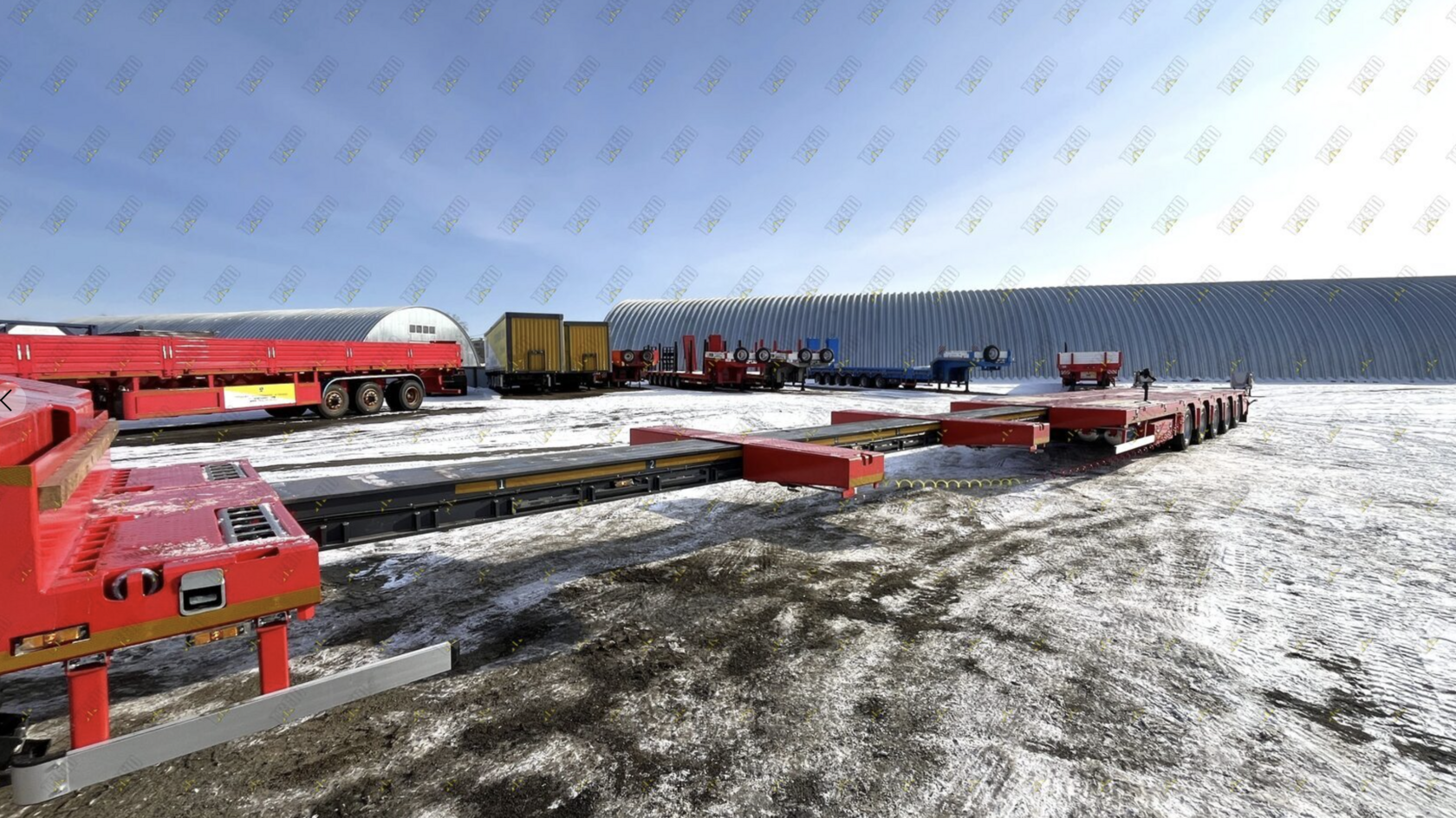 Низкорамный раздвижной (телескопический) трал AMUR LYR9806TDPW