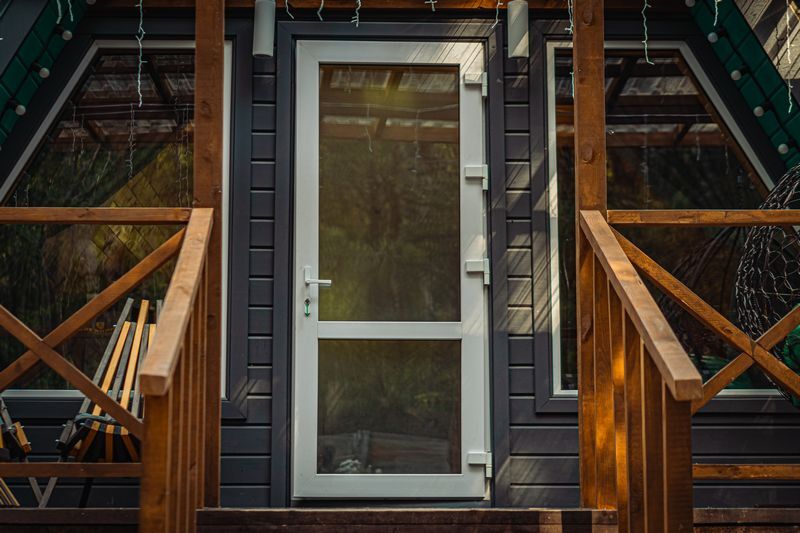 Интерьер A-Frame Green