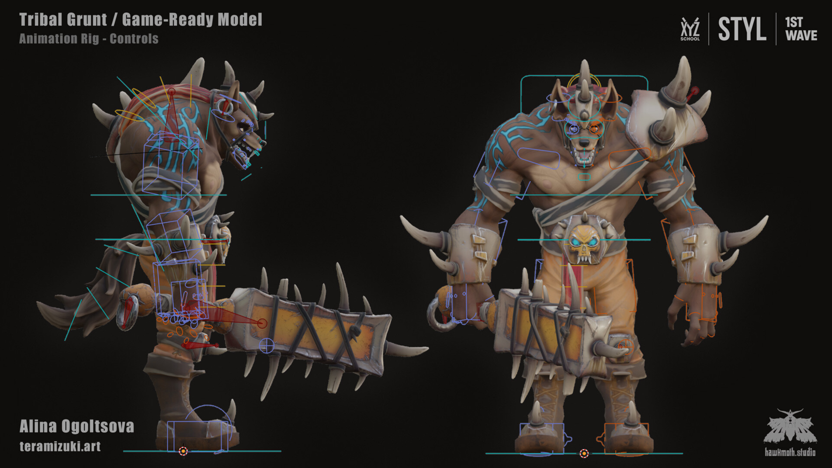 Tribal Grunt / Game-Ready Model