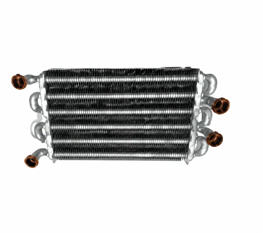 Теплообменник битермический Ariston Egis 24 FF/CF до 2008г, RODA ECO, 260 мм, аналог, 65105094