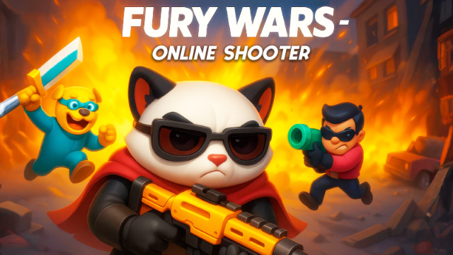 Fury Wars — fun online hero shooter