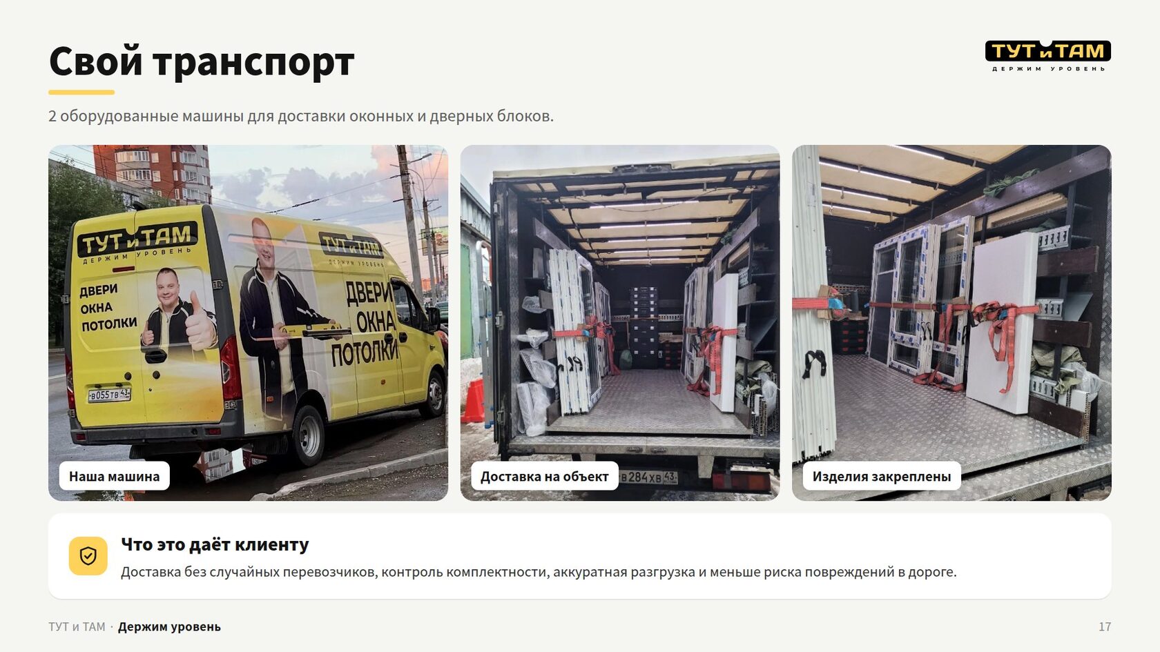 Свой транспорт