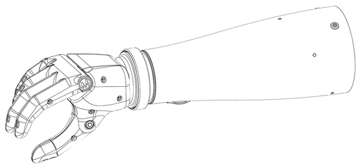 Протез руки рисунок