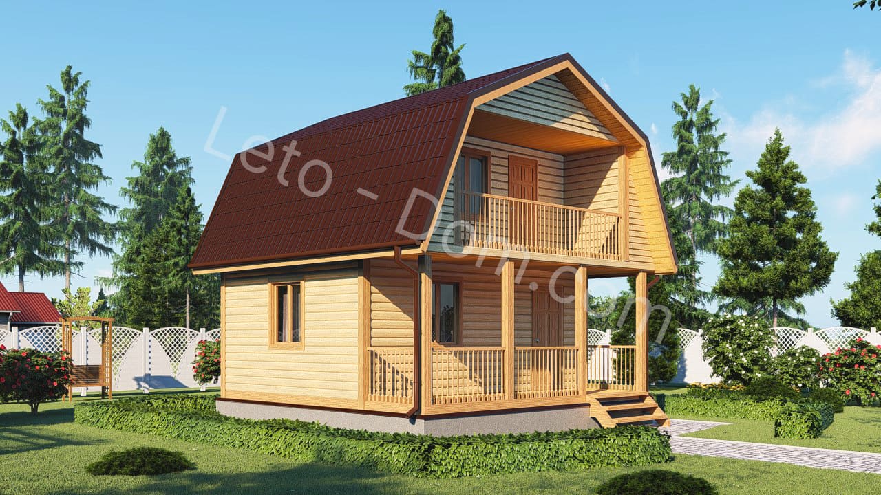 дом из бруса