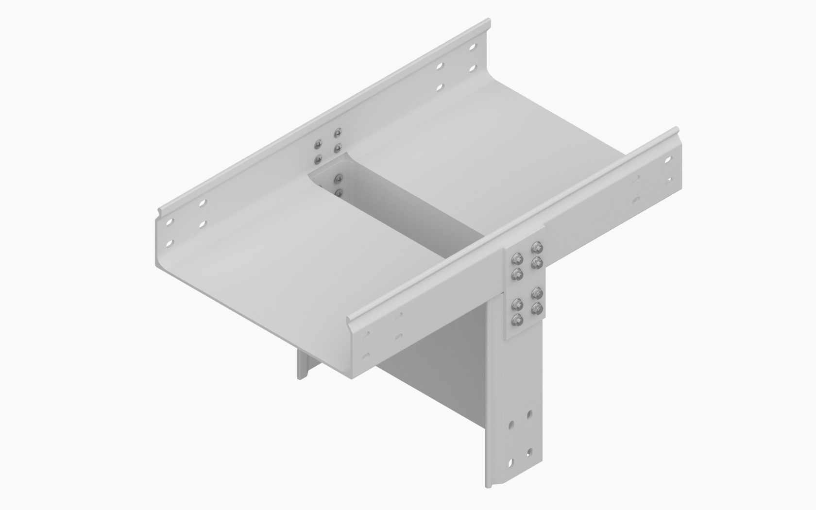 Адаптер правый сплошного лотка АР