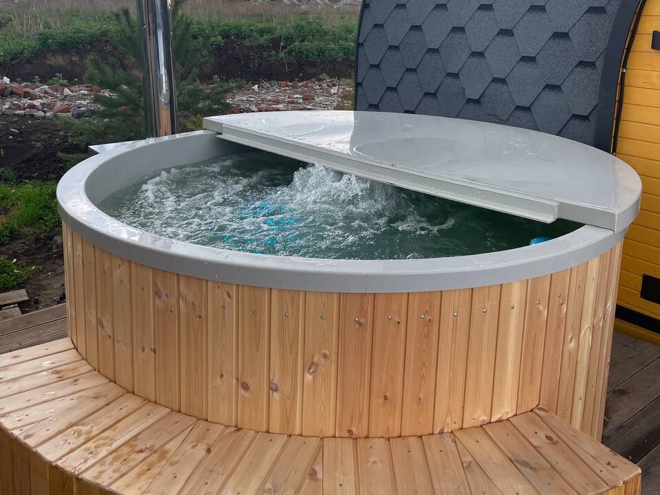 Домики с банями для больших компаний в Подмосковье