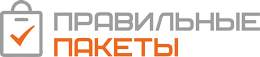 логотип компании Правильные пакеты