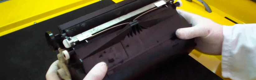 lexmark заправка картриджа