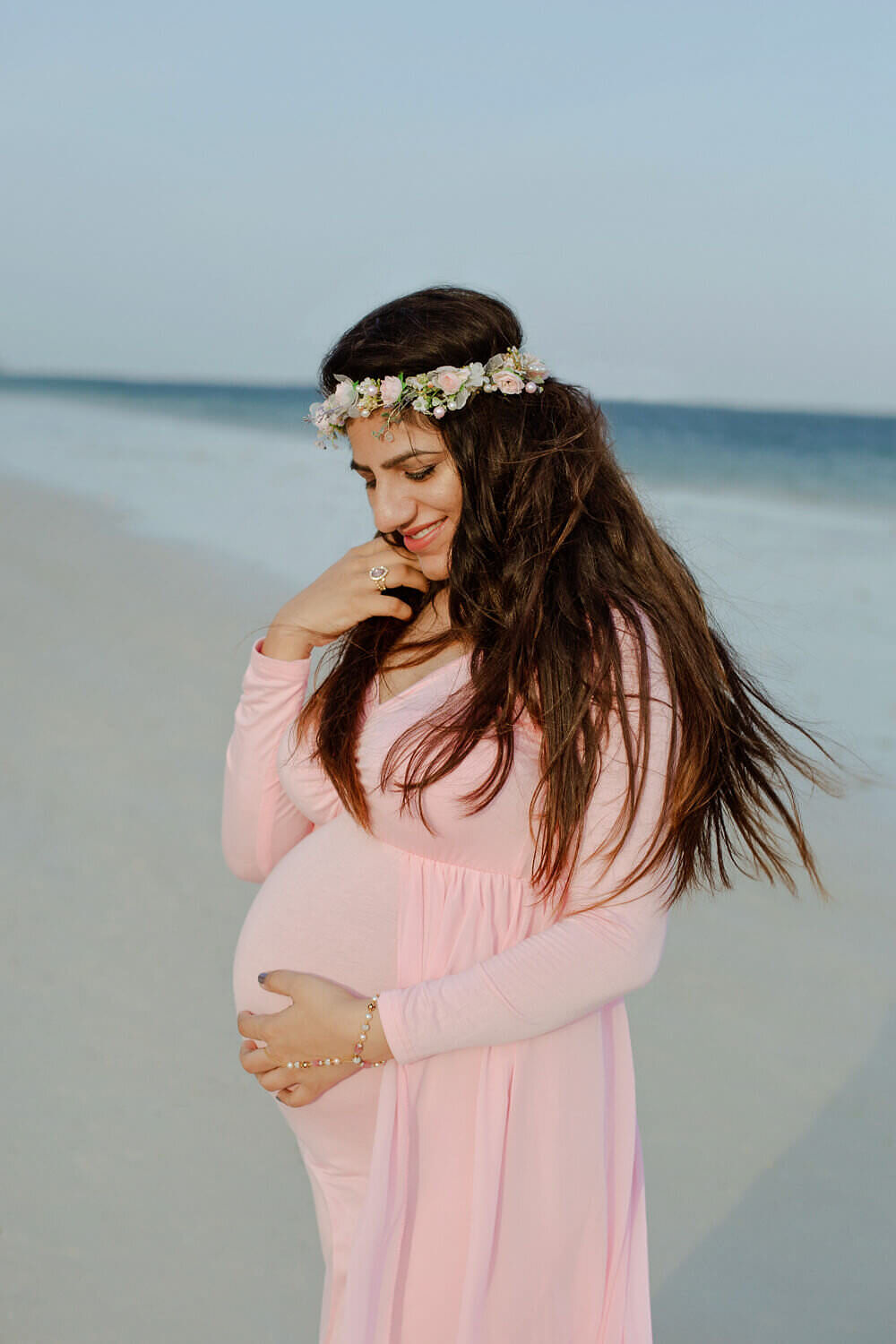 Capturing the Beauty of Motherhood: Maternity Photography on Mombasa's Jumeirah Beach