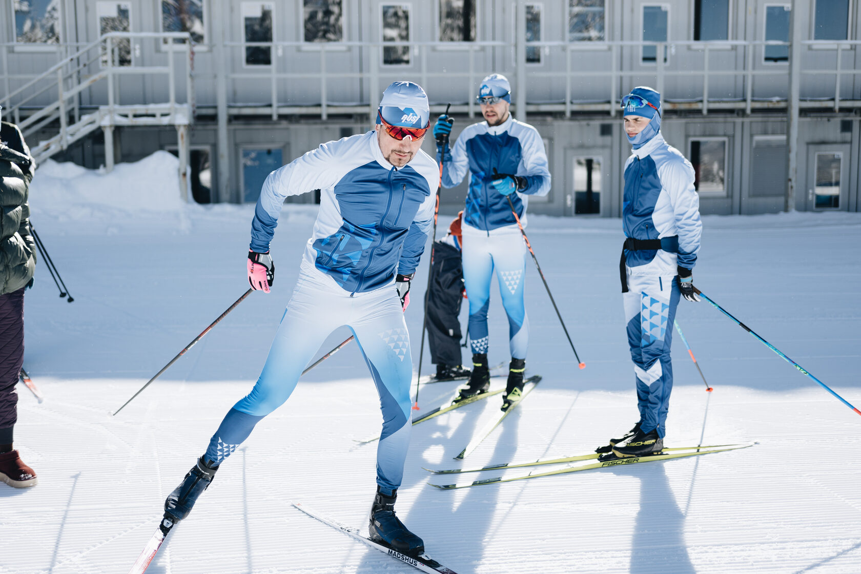Тренировка по беговым лыжам