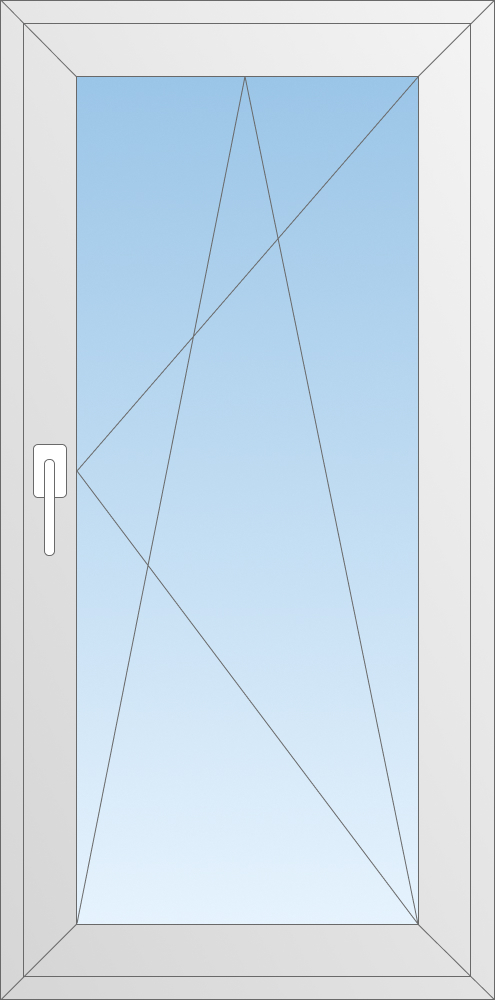одностворчатое окно