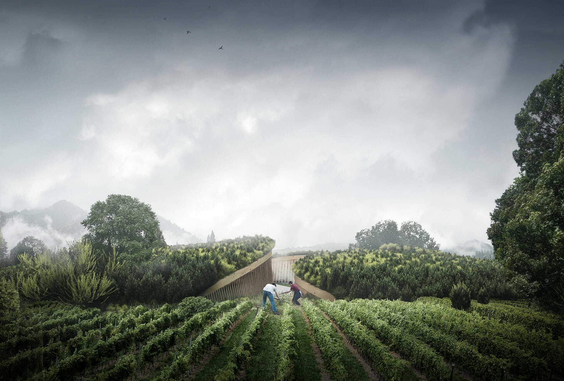 Barilla Pavilion in Parma by Vesna Visual. Architecture Visualisation