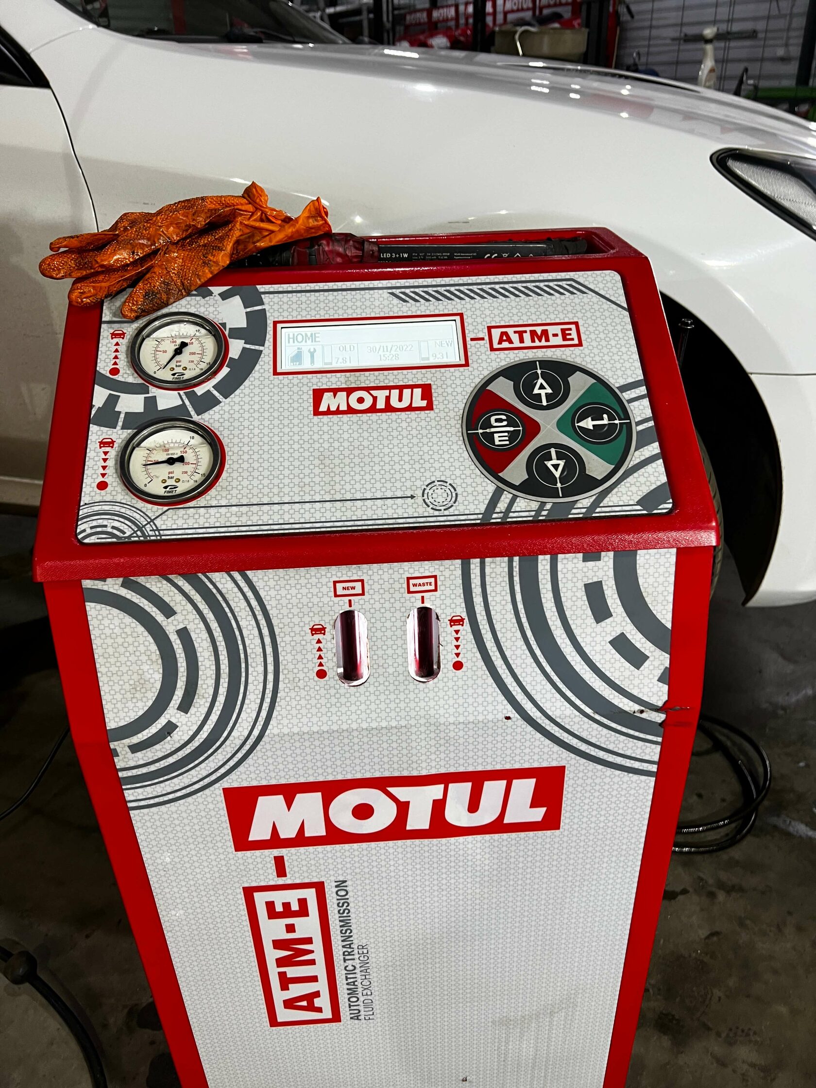 Состояние старого масла в АКПП Genesis