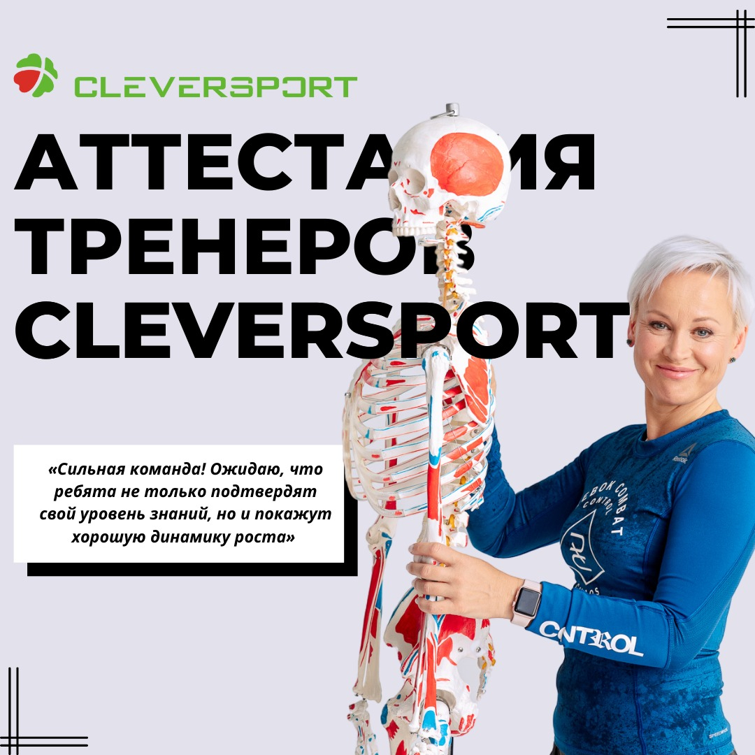 Теоретическая аттестация в фитнес-клубе CLEVERSPORT