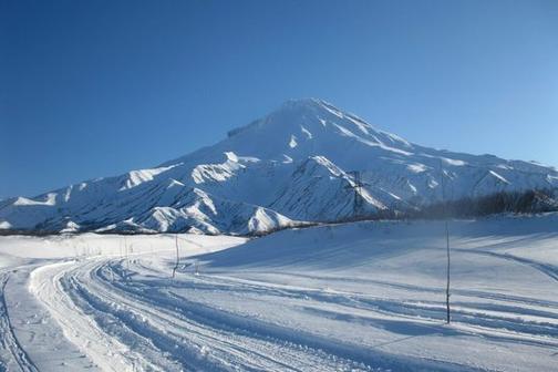 Снег на камчатке фото