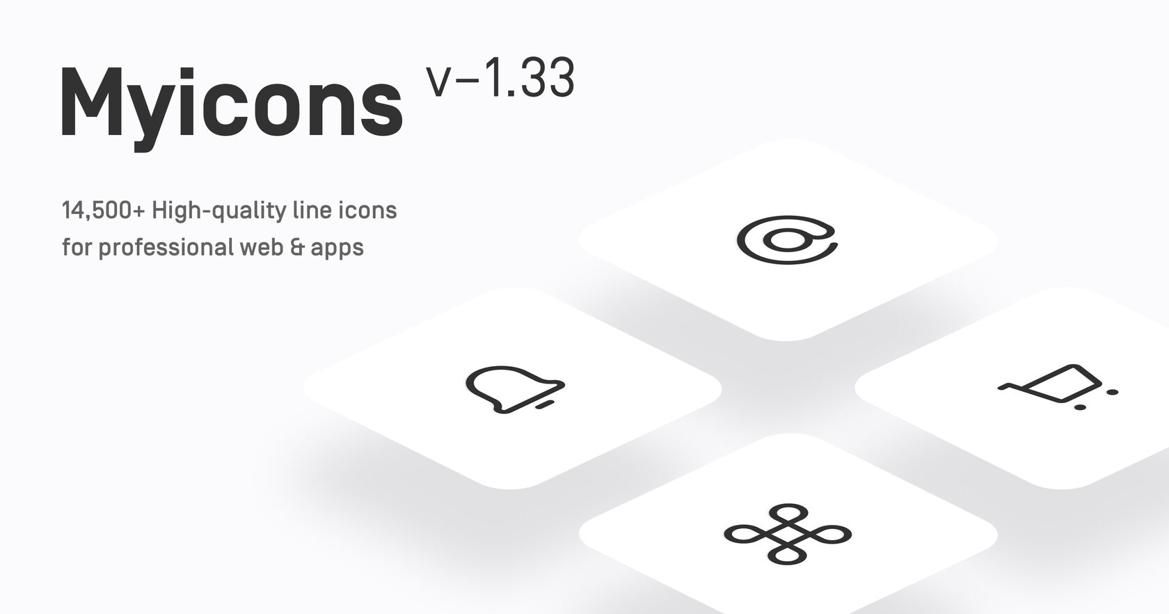 Myicons - The World's Largest Premium line Icons Pack