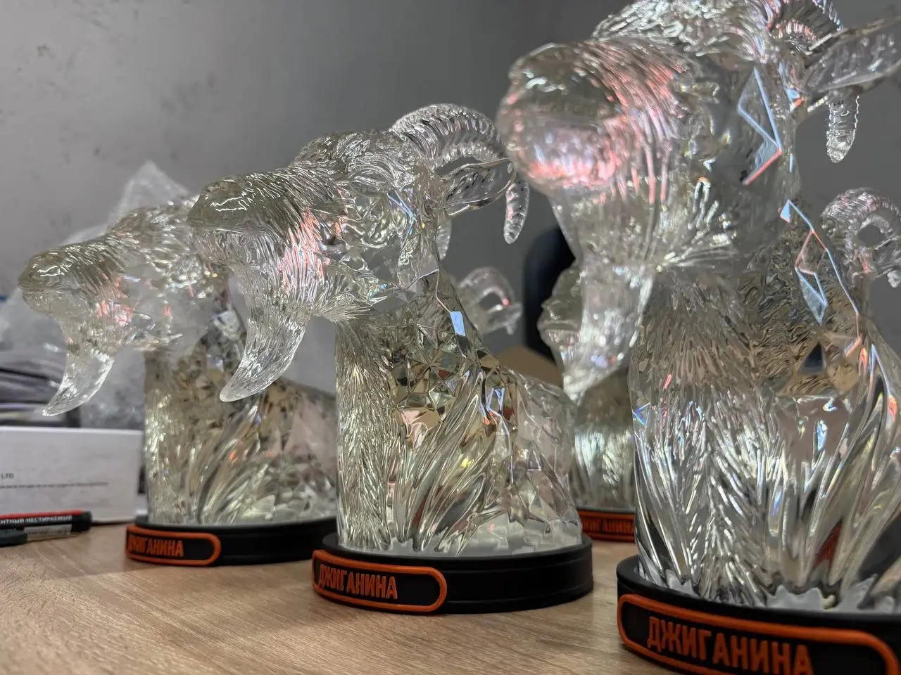 Награда для шоу «Джиганина» на ТНТ — фото 3. Работа PRO3DLAB.