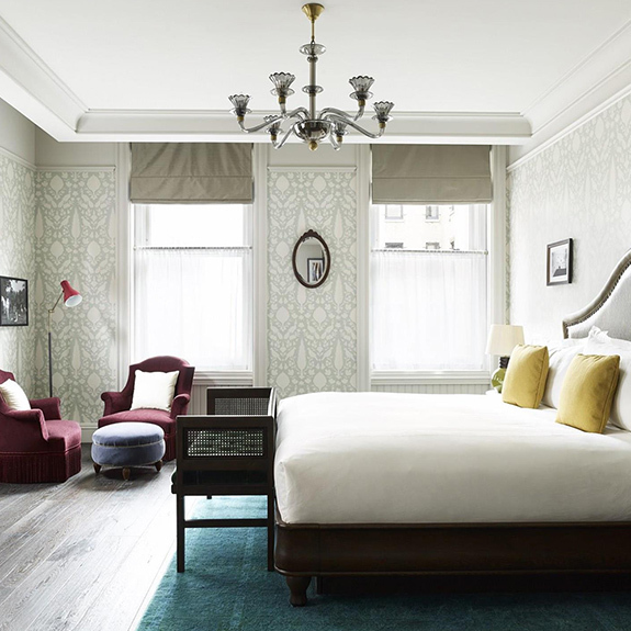 Обновленный дизайн номера Люкс легендарного нью-йоркского отеля Thompson