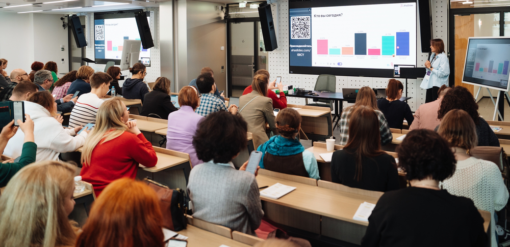 Елизавета Кузьмина на LX-Day в Центральном университете