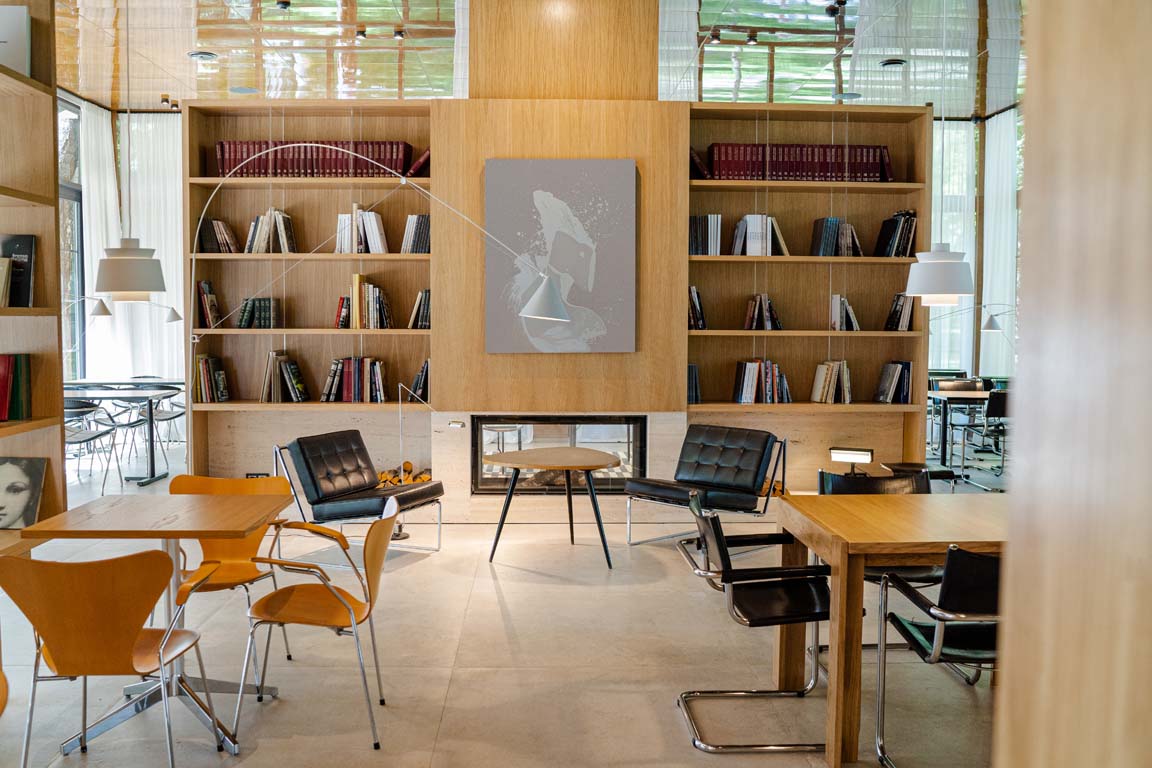 Кафе библиотека Переделкино