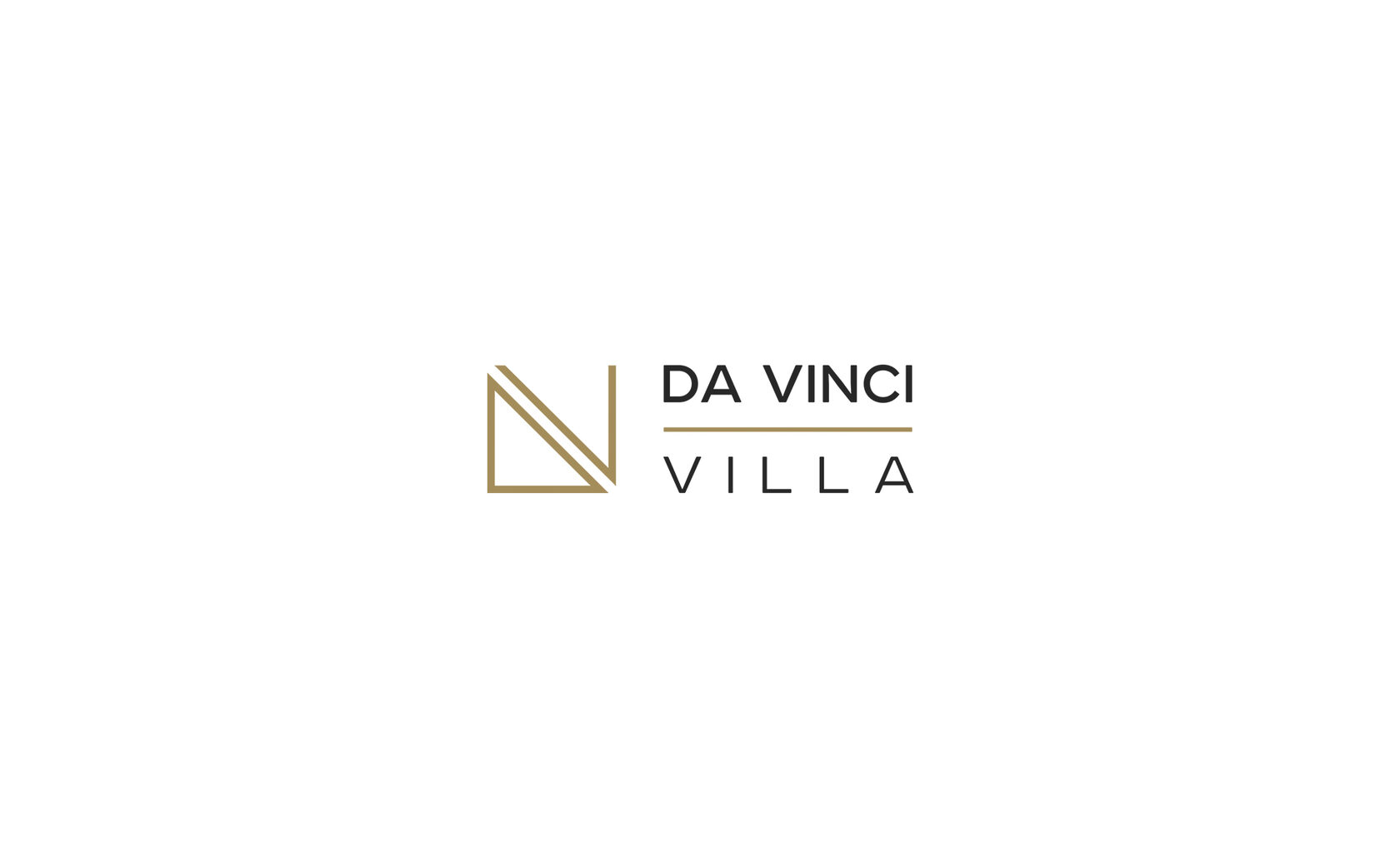 Villa Da Vinci – основной вариант логотипа