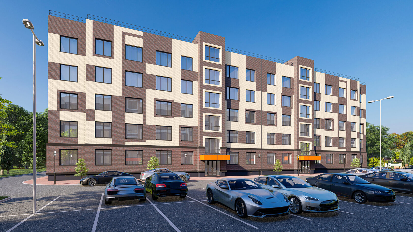 Жилой модуль в Новомихайловский