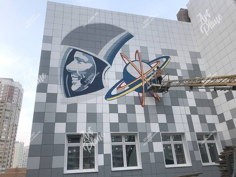 Роспись фасадов