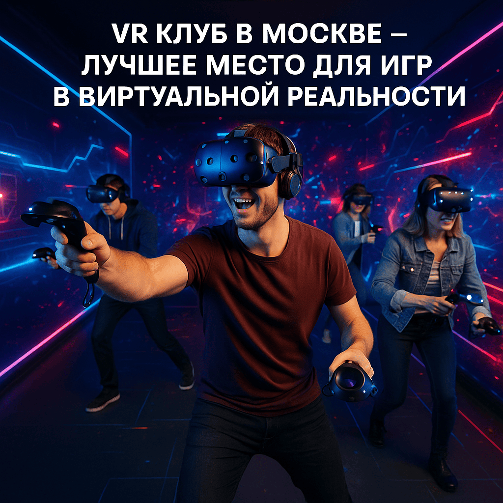Командная VR игра для тимбилдинга в московском клубе виртуальной реальности