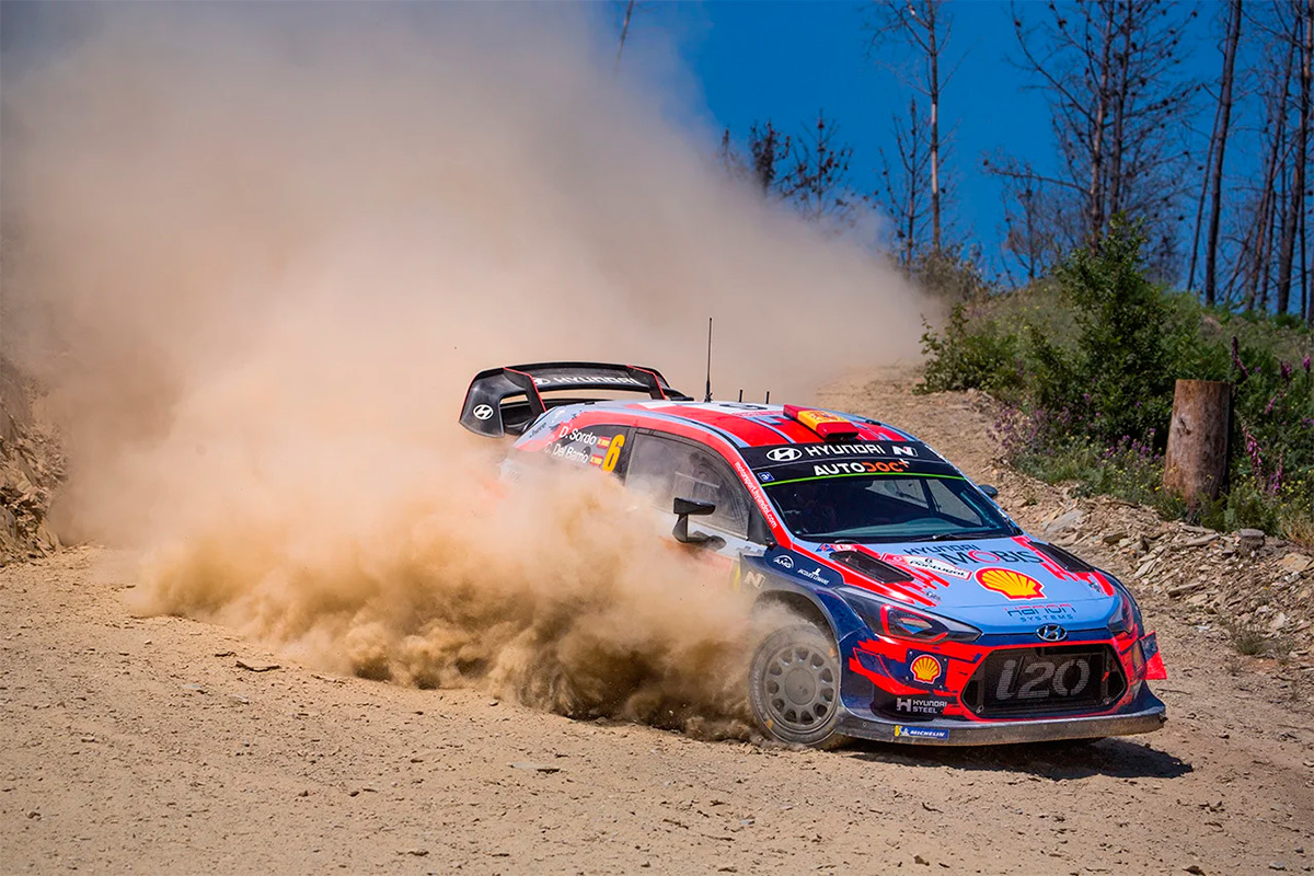 Дани Сордо и Карлос дель Баррио, Hyundai i20 Coupe WRC, ралли Португалия 2019