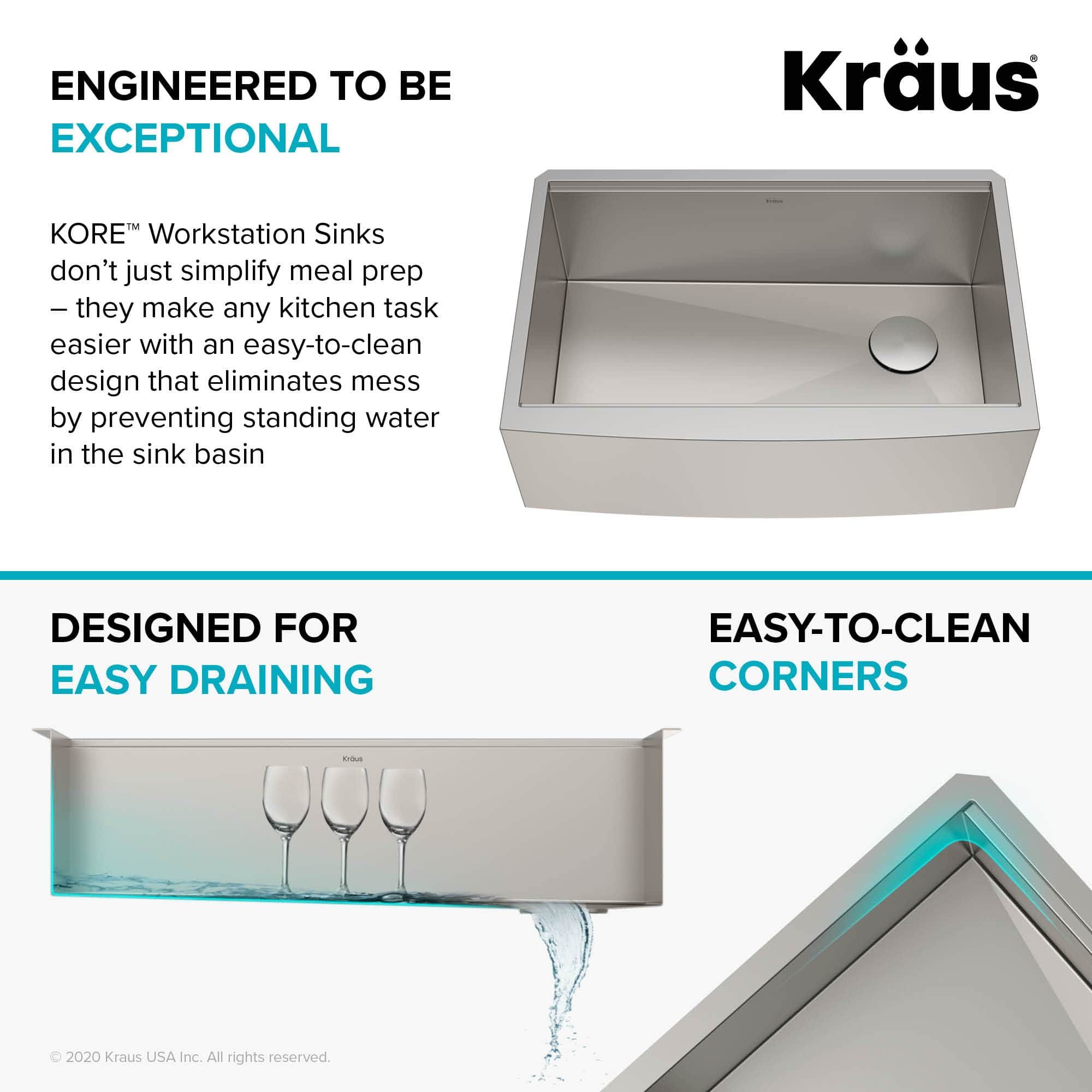 Кухонная мойка Kraus KWF210-30 - изображение 6