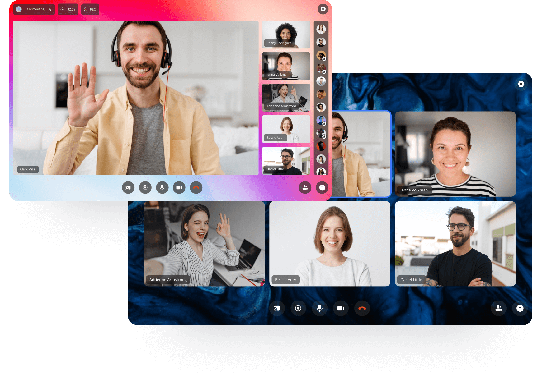 индивидуальный брендинг и кастомизация платформы для видеоконференций
