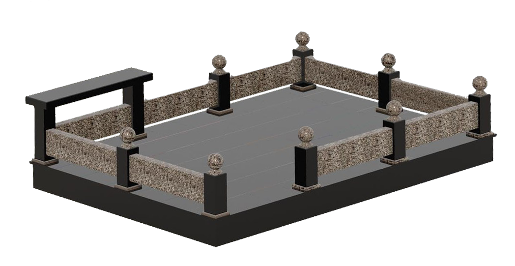 гранитная ограда