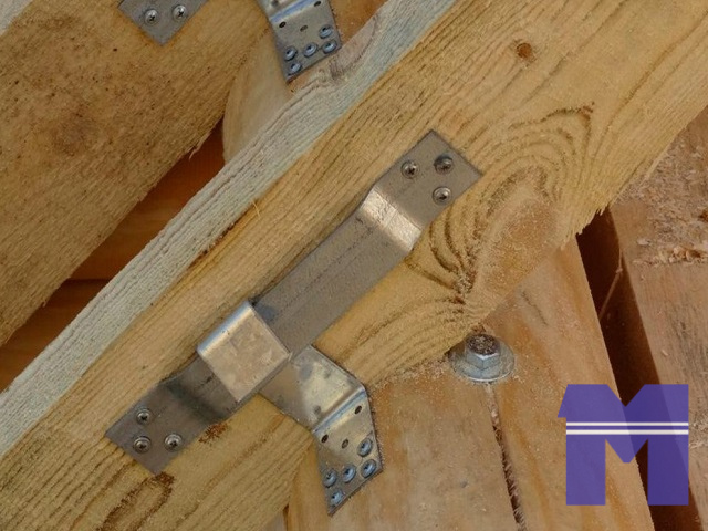 Скользящая опора стропил 