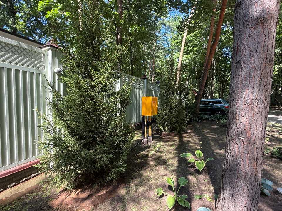 Выполнили профессиональную посадку елей для постоянной клиентки в КП 