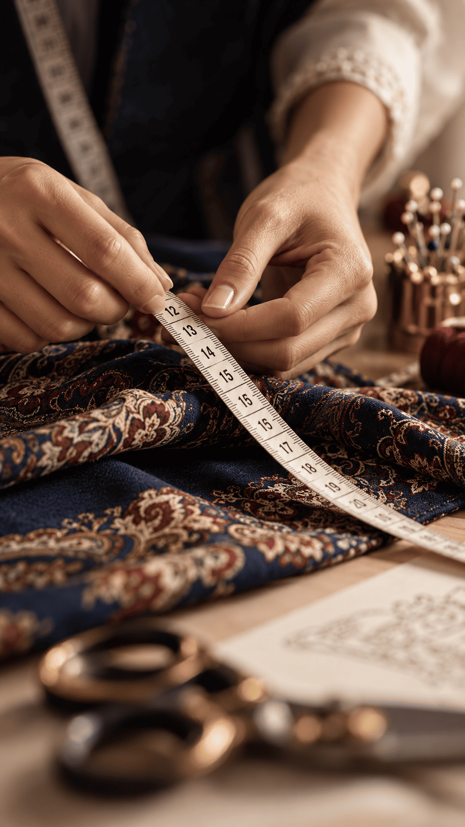 Measuring fabric