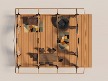 Планировка пати-тент 6×6