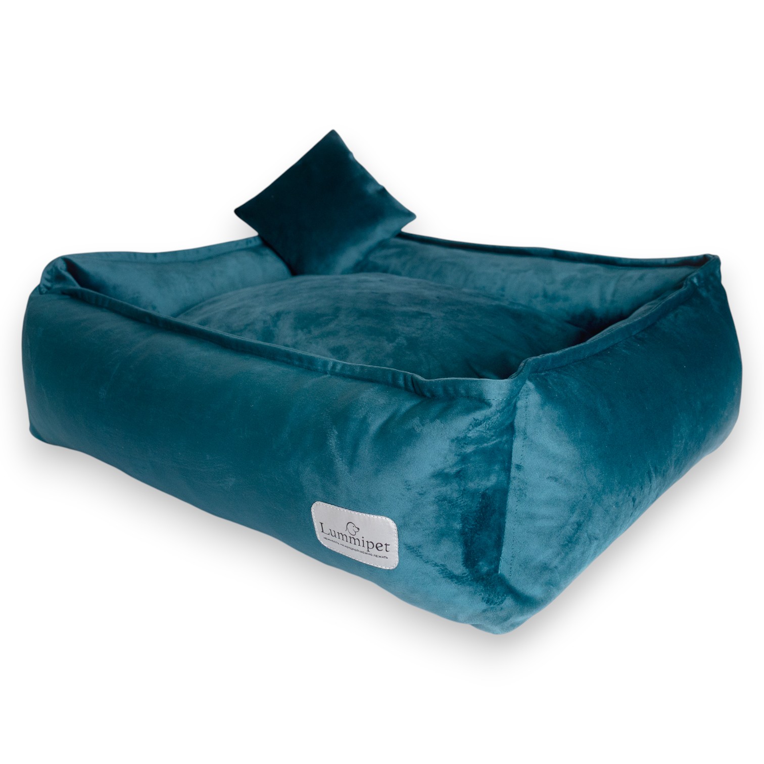 лежанка прямая бирюзовая